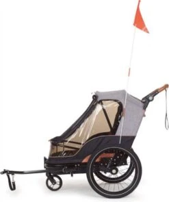 Bobike 2-in-1 Fietskar En Wandelwagen - Zwart/bruin 14 Bobike 2-in-1 Fietskar En Wandelwagen - Zwart/bruin -Winkel Voor Fietsbenodigdheden 1005x1200 2