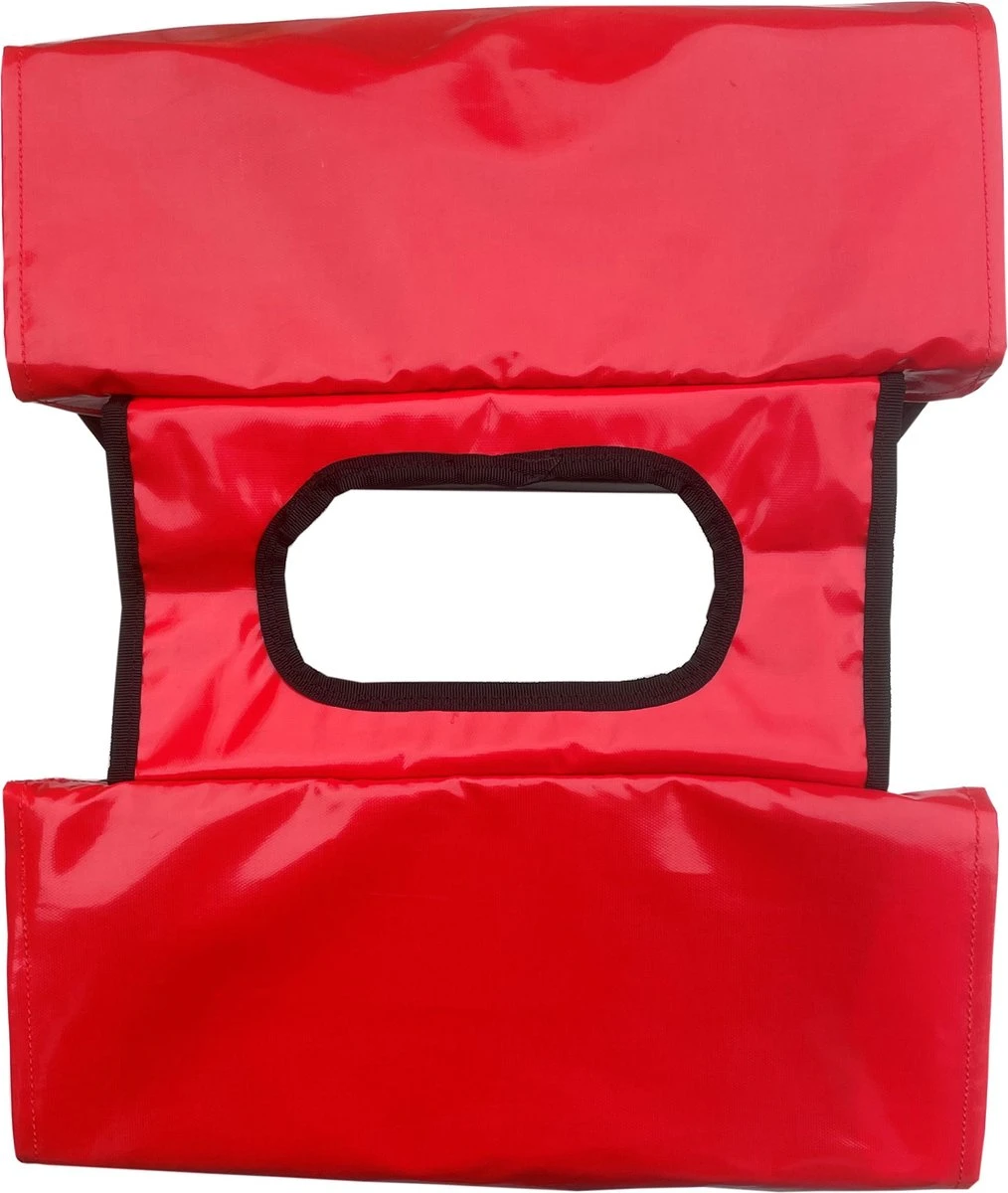 BayNL- Waterdicht - Dubbele - Bisonyl - Fietstas- Reflectoren - Grijs En Rood – 34cmX16.2cmX32cm=35 Liter 12 BayNL- Waterdicht - Dubbele - Bisonyl - Fietstas- Reflectoren - Grijs En Rood – 34cmX16.2cmX32cm=35 Liter - Afbeelding 10