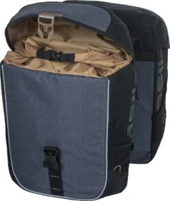 Basil Miles Dubbele Fietstas - Zwart - 34 Liter -Winkel Voor Fietsbenodigdheden 1018x1200 1