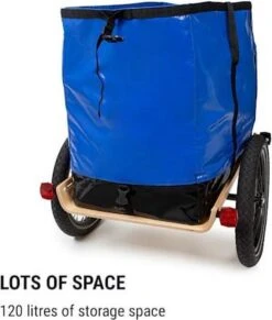 Klarfit Follower Fietsaanhanger Set - Fietskar 16" Luchtband - Aanhangwagen 35 Kg Belastbaarheid - Transporttas 120 Liter 18 Klarfit Follower Fietsaanhanger Set - Fietskar 16" Luchtband - Aanhangwagen 35 Kg Belastbaarheid - Transporttas 120 Liter -Winkel Voor Fietsbenodigdheden 1018x1200 3