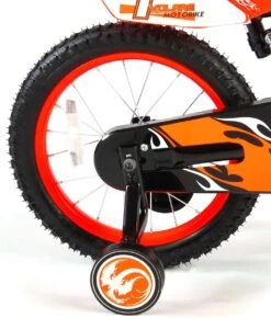 Volare Motorbike Kinderfiets - Jongens - 16 Inch - Oranje - 95% Afgemonteerd -Winkel Voor Fietsbenodigdheden 1022x1200 1