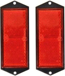 PROPLUS Pro Plus Reflector Met Schroefbevestiging - 104 X 40 Mm - Rood - 2 Stuks -Winkel Voor Fietsbenodigdheden 1022x1200 4