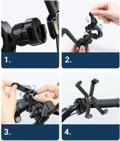 Baseus 360° Fiets Telefoonhouder Voor Smartphones 4.7 Tot 6.7 Inch -Winkel Voor Fietsbenodigdheden 1023x1200