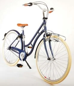 Volare Lifestyle Meisjesfiets - Tiener - 48 Cm - Lage Zadelstand - Blauw - 3 Versnellingen -Winkel Voor Fietsbenodigdheden 1037x1200