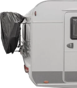 ProPlus Fietsbeschermhoes Voor 2 Fietsen Met Zichttas Voor Waarschuwingsbord Voor Caravans En Campers -Winkel Voor Fietsbenodigdheden 1056x1200 1