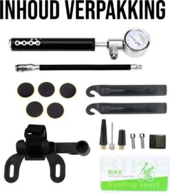 LHP Fietspomp Mini - Analoog Drukmeter - Inclusief Naaldventiel En Fietsbandreparatieset -Winkel Voor Fietsbenodigdheden 1058x1200 1