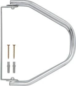 Fietsenrek Voor 1 Fiets - Inclusief Muurbevestiging - Gegalvaniseerd Staal - Fietsstandaard Wandmontage -Winkel Voor Fietsbenodigdheden 1064x1200 3