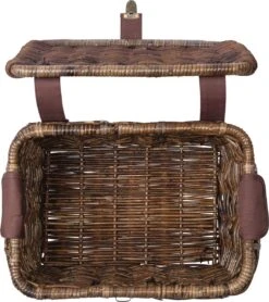 Basil Denton Fietsmand M - Voor - Rotan - Bruin - Medium -Winkel Voor Fietsbenodigdheden 1066x1200 1