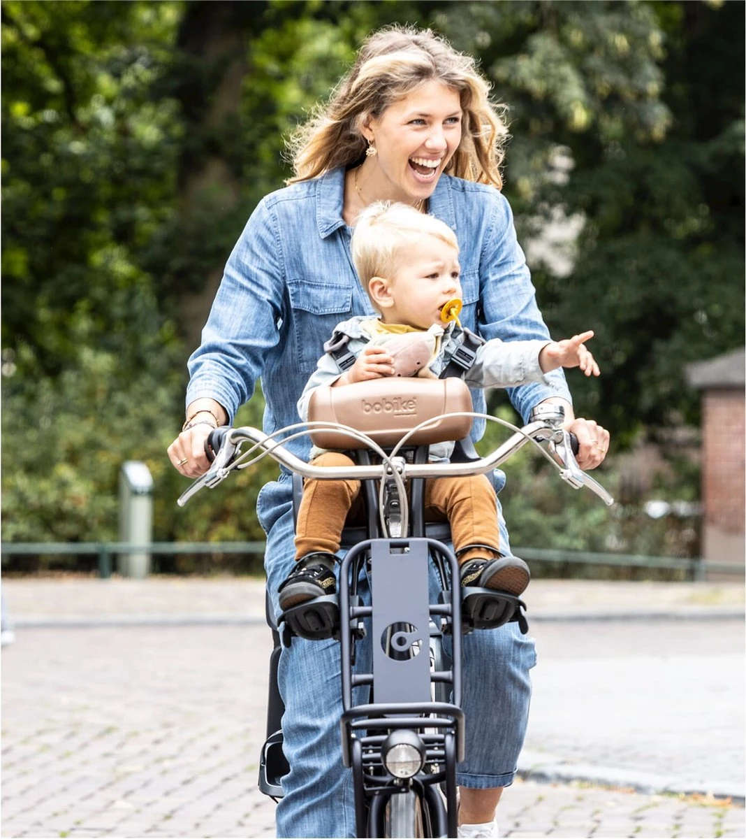 Bobike Stuur Met Slaaprol Polisport ONE/GO - Chocolate Brown 5 Bobike Stuur Met Slaaprol Polisport ONE/GO - Chocolate Brown - Afbeelding 3