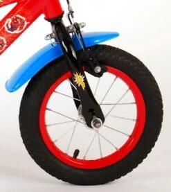 Volare Spider-Man Kinderfiets - Jongens - 12 Inch - Blauw/Rood -Winkel Voor Fietsbenodigdheden 1070x1200