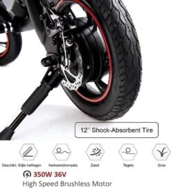 Windgoo B3 Mini-scooter - Opvouwbare Fiets - Zwart -Winkel Voor Fietsbenodigdheden 1080x1200 1