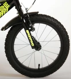 Volare Sportivo Kinderfiets - Jongens - 16 Inch - Neon Geel Zwart - 95% Afgemonteerd -Winkel Voor Fietsbenodigdheden 1086x1200