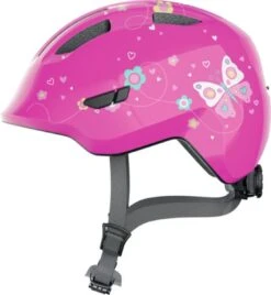Abus Kinderhelm Smiley 3.0 M Pink Butterfly
