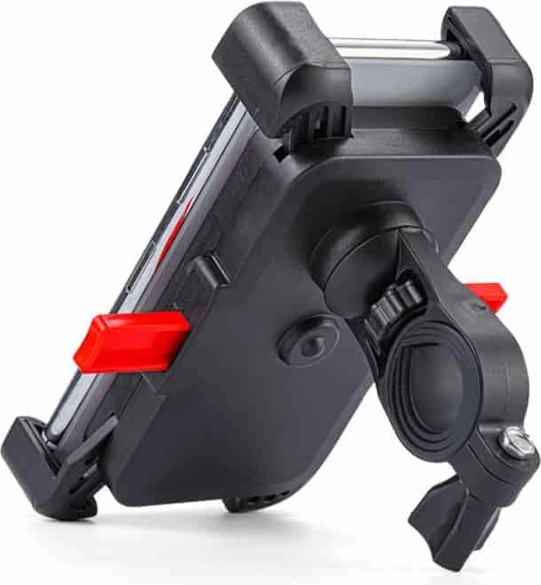 XL Universeel Telefoonhouder Voor Fiets En Motor - 360 Draaibaar - Tot 6.8 Inch 4 XL Universeel Telefoonhouder Voor Fiets En Motor - 360 Draaibaar - Tot 6.8 Inch - Afbeelding 2