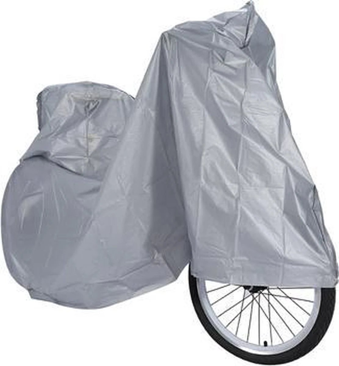 Grijze Waterdichte Beschermhoes Voor De Fiets - 200 X 100 Cm | Fietsbeschermhoes Geeft Bescherming Tegen Weer En Wind | Binnen En Buiten | Afdekhoes | Waterdicht | Waterafstotend | Afdekzeil | Hoes | Grijs 3 Grijze Waterdichte Beschermhoes Voor De Fiets - 200 X 100 Cm | Fietsbeschermhoes Geeft Bescherming Tegen Weer En Wind | Binnen En Buiten | Afdekhoes | Waterdicht | Waterafstotend | Afdekzeil | Hoes | Grijs