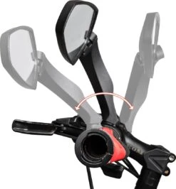 TIKKENS® Fietsspiegel Links - Verstelbaar - Fiets Spiegel Geschikt Voor E-bike, Speed-pedelec -Winkel Voor Fietsbenodigdheden 1115x1200 2