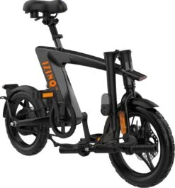 IZINQ H1 - Fiets / Vouwfiets / Elektrische Scooter - 14" Luchtbanden - Lithium 10.0Ah 36V - Zwart/Oranje - 25km/u - Volwassenen En Kinderen - Windgoo -Winkel Voor Fietsbenodigdheden 1117x1200