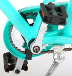 Volare Melody Kinderfiets - Meisjes - 24 Inch - Turquoise - Prime Collection -Winkel Voor Fietsbenodigdheden 1134x1200