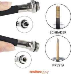 Fietspomp Racefiets | Mini Fietspomp | Met Flexible Slang | 8 Bar | Zwart -Winkel Voor Fietsbenodigdheden 1157x1200