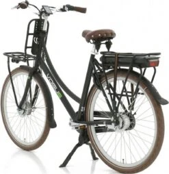 Vogue Elite - Fiets (elektrisch) - Vrouwen - Matzwart - 50 -Winkel Voor Fietsbenodigdheden 1166x1200