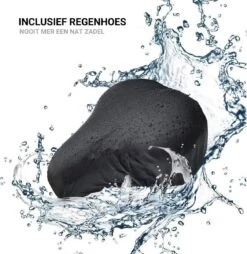 Smilegoods® Gel Zadelhoes Fiets 3D - Zadeldek - Zadelhoes Waterdicht - Zadeldek Fiets - Universeel Brede Zadels - Veiligheidsreflector Voor In Het Donker -Winkel Voor Fietsbenodigdheden 1168x1200 2