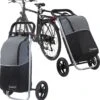 Shoppingcruiser 2 In 1 Boodschappentrolley Voor Achter De Fiets - Fietskar - Robuuste Boodschappenwagen - Allround Bagagekar