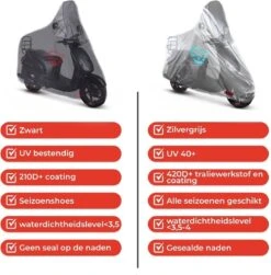 CUHOC Scooterhoes Voor De Sym Fiddle 2 & 3 (Met Hoog Windscherm) Stofvrij / Ademend / Waterdicht Redlabel 12 CUHOC Scooterhoes Voor De Sym Fiddle 2 & 3 (Met Hoog Windscherm) Stofvrij / Ademend / Waterdicht Redlabel -Winkel Voor Fietsbenodigdheden 1183x1200