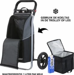 Shoppingcruiser 2 In 1 Boodschappentrolley Voor Achter De Fiets - Fietskar - Robuuste Boodschappenwagen - Allround Bagagekar -Winkel Voor Fietsbenodigdheden 1195x1200 1