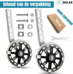 Bolke® - Zijwieltjes - 12-20 Inch - Zijwieltjes Met LED Lichtjes - Zijwieltjes Voor Kinderfiets - Blauw - 12 Inch/14 Inch/16 Inch/18 Inch/20 Inch - Zijwielen - Kinderfietsaccessoires -Winkel Voor Fietsbenodigdheden 1196x1200 2