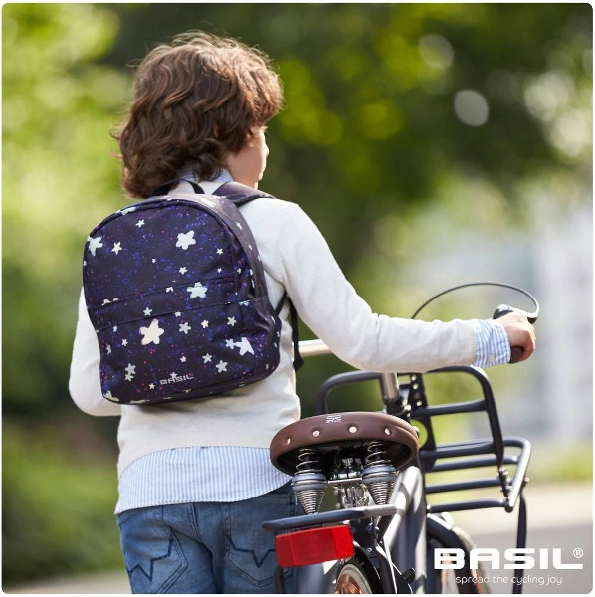 Basil Stardust Dubbele Fietstas - Paars - 20 Liter 7 Basil Stardust Dubbele Fietstas - Paars - 20 Liter - Afbeelding 5