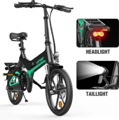 HITWAY Elektrische Fiets - Opvouwbare E-bike - 16 Inch-250W-2023 Model 19 HITWAY Elektrische Fiets - Opvouwbare E-bike - 16 Inch-250W-2023 Model -Winkel Voor Fietsbenodigdheden 1197x1200