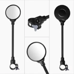 Merkloos 1 Stuk Fiets Achteruitkijkspiegel Groothoek Bolle Spiegel Mountainbike Veiligheid Spiegel Handvat Zachte Pijp 8cm -Winkel Voor Fietsbenodigdheden 1198x1200 16