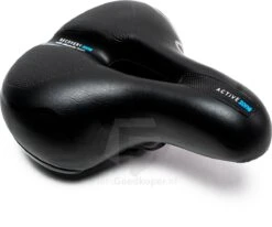 Voltano Fietszadel Met Gelpads - Zwart/Blauw - Uitsparing - Zadelvering - Unisex - Incl. Gratis Zadelstrop -Winkel Voor Fietsbenodigdheden 1200x1002 8