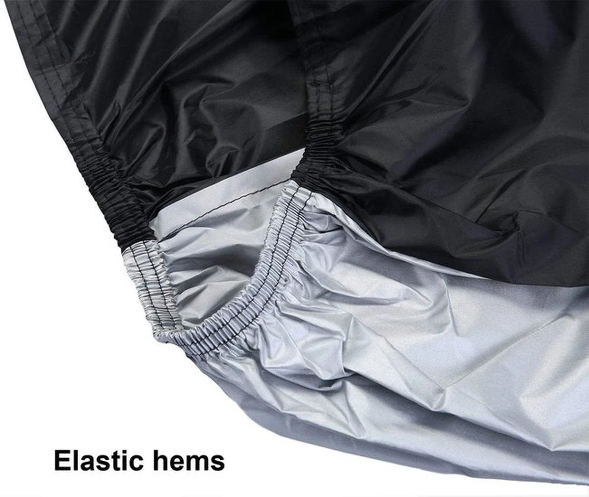 Fiets Beschermhoes - 210D + Zadelhoes + Opbergtas - Voor 2 - 3 Fietsen - Alle Weersinvloeden - 110 X 80 X 200 Cm (B*H*L) 8 Fiets Beschermhoes - 210D + Zadelhoes + Opbergtas - Voor 2 - 3 Fietsen - Alle Weersinvloeden - 110 X 80 X 200 Cm (B*H*L) - Afbeelding 6