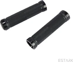 ESTARK® - Fietshandvatten - Lock-On - Handvatten - Universeel - Fiets – Mountainbike – Professioneel - Grips - Extra Grip – Fietshandvaten -Handvaten - Handig Te Monteren - Anti-slip – Fietsen – Stuur – Bikegrips – Lock-on Aanspanbaar - Zwart - LO-zw -Winkel Voor Fietsbenodigdheden 1200x1020 3