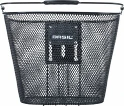 Basil Bremen BE - Fietsmand - Inclusief Systeem - Voorop - Zwart -Winkel Voor Fietsbenodigdheden 1200x1025 5