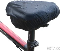 ESTARK® Zwarte Zadelhoes Waterdicht - Zadelhoezen Voor De Fiets - Zadel Cover - Zadel Zak - Hoes - Elastisch - Zwart -Winkel Voor Fietsbenodigdheden 1200x1027 10