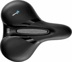 Selle Royal Respiro Soft Relaxed - Fietszadel - Unisex - Zwart -Winkel Voor Fietsbenodigdheden 1200x1027 9