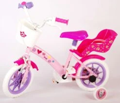 Volare Paw Patrol Kinderfiets - Meiden - 12 Inch - Roze - Doortrapper -Winkel Voor Fietsbenodigdheden 1200x1029