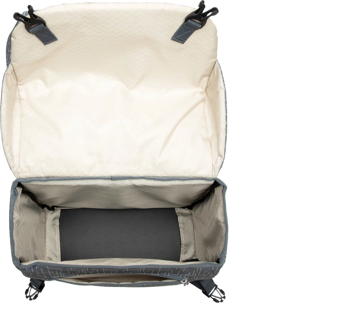 New Looxs Ivy Mondi Joy Dubbele Fietstas - 38 Liter - Zwart 9 New Looxs Ivy Mondi Joy Dubbele Fietstas - 38 Liter - Zwart - Afbeelding 7