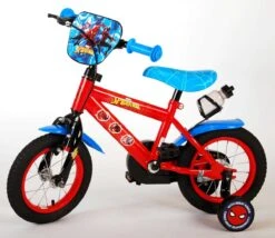 Volare Spider-Man Kinderfiets - Jongens - 12 Inch - Blauw/Rood -Winkel Voor Fietsbenodigdheden 1200x1039