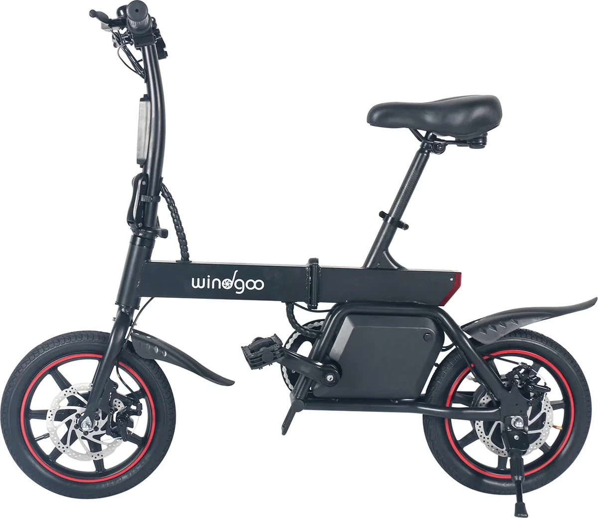 Windgoo B20 Elektrich Fiets E Bike Vouwfiets - Gashendel Versie 4 Windgoo B20 Elektrich Fiets E Bike Vouwfiets - Gashendel Versie - Afbeelding 2