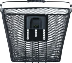 Basil Bremen BE - Fietsmand - Inclusief Systeem - Voorop - Zwart -Winkel Voor Fietsbenodigdheden 1200x1055 1