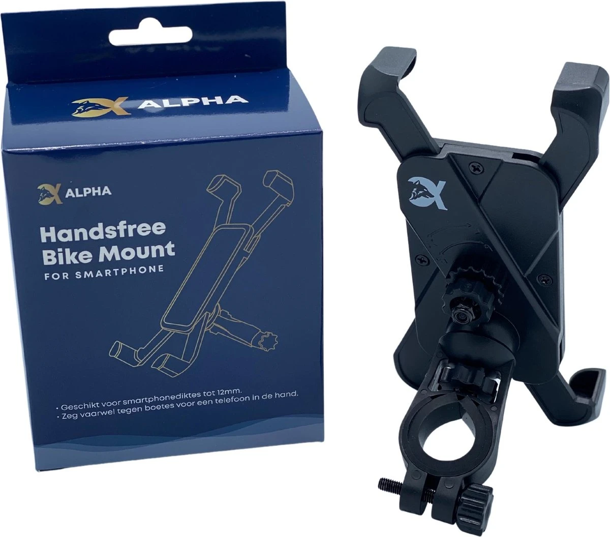 Alpha Telefoonhouder Fiets - Snel Gemonteerd - Verselbaar & Roteerbaar 3 Alpha Telefoonhouder Fiets - Snel Gemonteerd - Verselbaar & Roteerbaar - Afbeelding 2