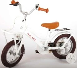 Volare Liberty Kinderfiets - Meisjes - 12 Inch - Wit - 95% Afgemonteerd -Winkel Voor Fietsbenodigdheden 1200x1058