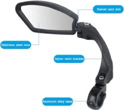 Igoods Fietsspiegel Ebike Rechts - Fietsspiegel Op Stuur - Verstelbaar -Winkel Voor Fietsbenodigdheden 1200x1063 2