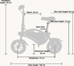 Windgoo - B3 Elektrische Long-Range E-Bike Met Trappers - E-bike - 25Km / H - Zwart 19 Windgoo - B3 Elektrische Long-Range E-Bike Met Trappers - E-bike - 25Km / H - Zwart -Winkel Voor Fietsbenodigdheden 1200x1072