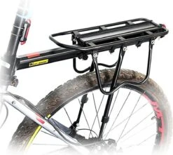Merkloos Bagagedrager Fiets - Bagagerek Met Zadelpenbevestiging - Aluminium - Zwart - Geschikt Voor Mountainbike & Racefiets -Winkel Voor Fietsbenodigdheden 1200x1074 5