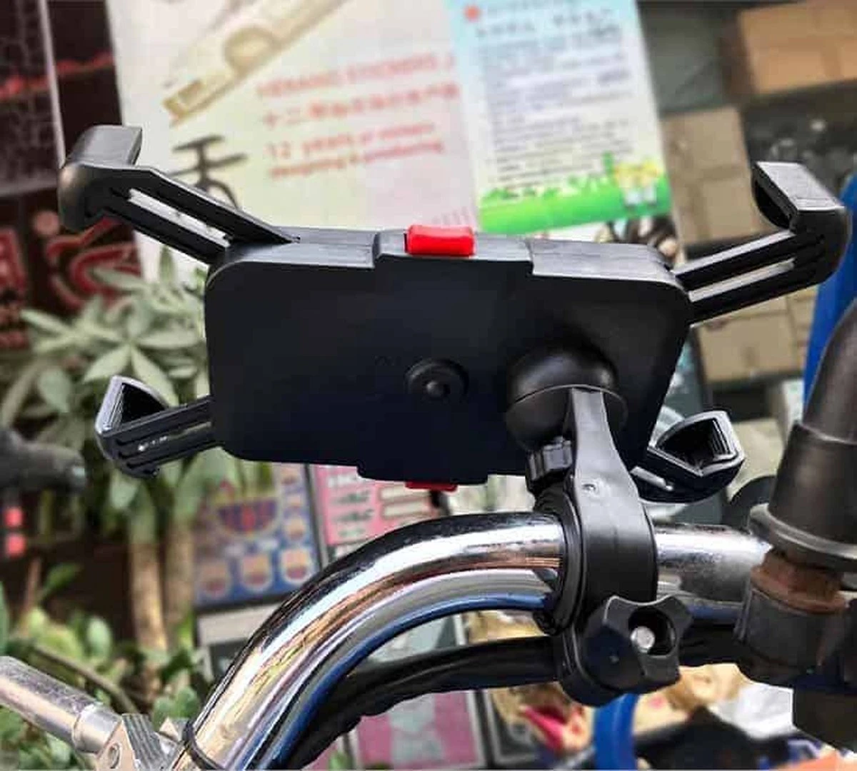 XL Universeel Telefoonhouder Voor Fiets En Motor - 360 Draaibaar - Tot 6.8 Inch 6 XL Universeel Telefoonhouder Voor Fiets En Motor - 360 Draaibaar - Tot 6.8 Inch - Afbeelding 4