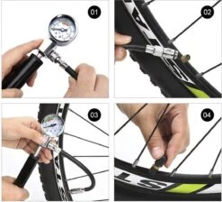 LHP Fietspomp Mini - Analoog Drukmeter - Inclusief Naaldventiel En Fietsbandreparatieset -Winkel Voor Fietsbenodigdheden 1200x1090 1